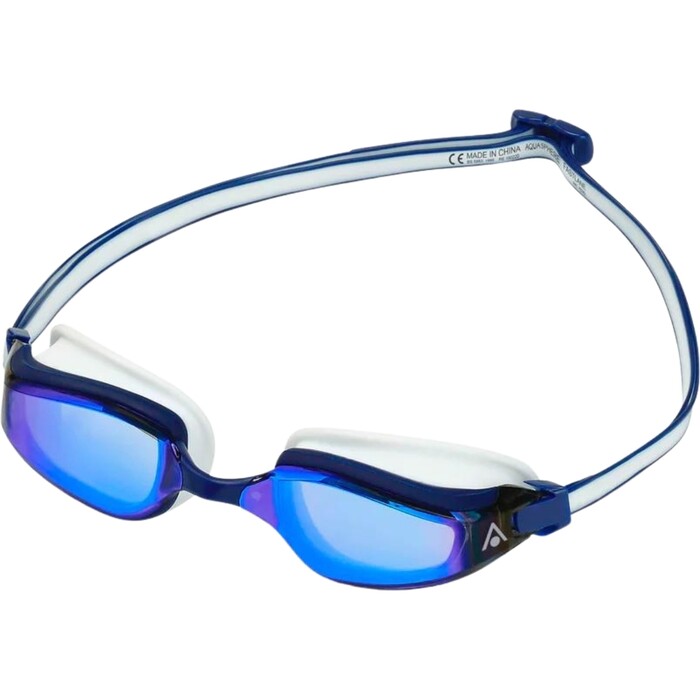 2024 Aquasphere Fastlane Swim Goggles EP3174009LMB - Blue Titanium Mirrored